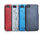 iPhone 4 & 4s matel raised grain case